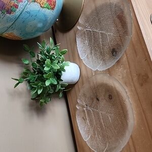 Vintage Arcoroc Aspen Leaf Pattern Plates